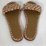 Le Mogador Braided Slip on Sandals Tan Size 6 Photo 3