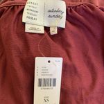 Anthropologie  Saturday Sunday Etta Tiered Sun Dress XS New NWT RARE HTF Red Pink Photo 2