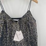 & Other Stories & OTHER STORIES Sequin Tank Party Holiday New Years Cocktail Satin Size 6 NWT Photo 7