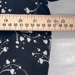 Loft Fairy Blouse Large Whimsy Flowy Ha Artsy Sheer Accent Ruffle Puff Sleeve Photo 11