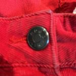 BDG red corduroy skirt Photo 5