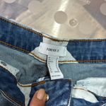 Forever 21  Blue Star Print Jean Shorts Photo 1