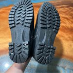 Alegria  Shayne Black leather Ankle Boots size 37 side zip Chelsea Photo 6