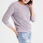 American Eagle Distressed Chenille Sweater Photo 1