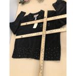 Richard Sport Women LG Cardigan Sweater Long Sleeve Full Zip Gray Knit Y2K Boho Photo 7