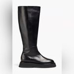 $810 Wandler Women's Black Rosa Leather Knee High Boot Shoes Size 37 Photo 5