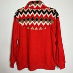 Aerie  Hometown Holiday Quarter Zip‎ Oversized Sweatshirt Size XS Photo 5