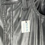 Old Navy High Rise OG Loose Faux Leather Pants Black NWT Size 16 Photo 5