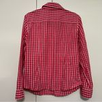 J. McLaughlin  Pink‎ Gingham Button-Down Shirt Size 12 - Excellent Conditi… Photo 2