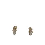 Korean fashion Luxury Zircon Gold plated Stud Earrings Photo 4