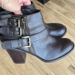 Altar'd State Ankle Boots Brown Booties Heels Side Zip Womens 6 Photo 3