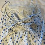 American Eagle Blue Floral Dress Photo 1