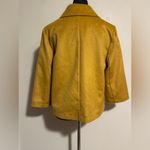 Harvé Benard EUC Harve Benard Mustard Yellow Button Front Jacket size medium Photo 3