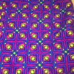 LuLaRoe  Size OS Purple Yellow Leggings Photo 1