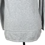 Nic+Zoe Vital Waffle V-Neck Layered Top in Gray Size Small Photo 3