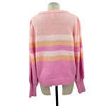 Lilly Pulitzer Ritza Striped Sweater In Lilac Pink Stripe Size Large Photo 6