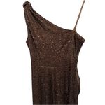 Eliza J Brown Sequined One Shoulder Gown 10 Photo 8