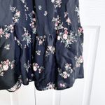 Reformation  Mica Dress in Evita Black Floral Photo 5