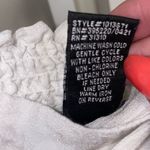 I.N. San Francisco Wide Leg Pants Small White Bow Cropped Flowy Casual BOHO linen Photo 10