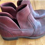 Roan by Bed Stu Red Leather Ankle Boots Size 10 Photo 0