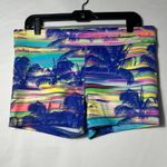 FILA ‎ Sport Running Shorts Large Multicolor Palm Trees Photo 0