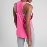 Athleta  Neon Pink Essence Side Slit Tank Top Photo 1