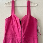 Flying Tomato NWT‎  Hot Pink Denim Jumpsuit Flare large Photo 1