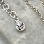 Vera Bradley Necklace Silver Tone & Pink Stone Photo 2