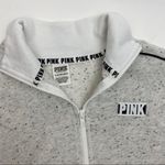 PINK - Victoria's Secret VS Pink Campus Quarter Zip Pullover Foil Logo Photo 5