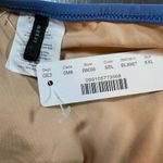 J.Crew Bikini Bottom Blue Swimwear Brief Full Coverage XXLarge New Photo 2