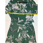 Marrfinno Womens Green Jungle Print Animal Print Jumpsuit SIZE M Size M Photo 7