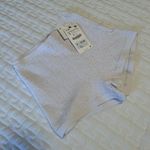 ZARA Smocked White Shorts Photo 0