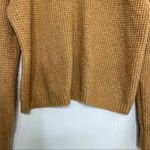 Abound Around Womens Sweater‎ Large Camel Brown Turtleneck Cozy Knit Pullover Size L Photo 3