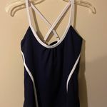 FILA Navy Blue Workout Top Small Photo 0