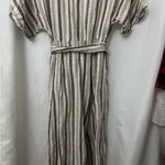 Free People  Beige and White Striped Cover-Up Photo 8