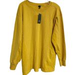 Wild Fable  Mustard Yellow Long Sleeve Shirt M NWT‎ Women's Photo 2