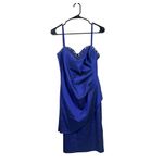 IG Nite Evening Women’s Royal Blue Elegant Short Dress Size 10 Photo 2