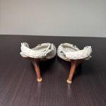 Christian Dior Dior Women's White Leather Slingback Heels Photo 7