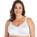 Playtex Size 40DD 18 Hour Active Breathable Comfort Wireless Bra 4159 Full Cover White Photo 0