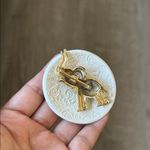 Vintage Gerry’s Elephant Pin Brooch, gold Photo 2