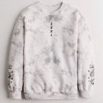 Hollister y2k Collab Sweatshirt 2001 dragon graphic Tie Dye Crew Neck Limited S Photo 0