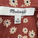 Madewell Floral Wrap Front Romper Daisy Field Short Sleeve Women’s 10 Shorts Photo 12