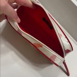 Kate Spade New York Supercalifragilipstick Cosmetics Case White Red & Pink Photo 7