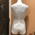 BB Dakota  white lace romper Photo 3
