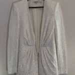 Badgley Mischka  Sequin Embellished Blazer Photo 0