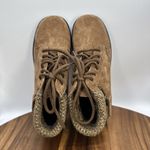 Rugged Outback Boots Brown Suede Leather Outdoor Travel Hiking Women's 5.5 Photo 6