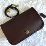 Coach Vintage  Mahogany Convertible Clutch 9635 Costa Rica Crossbody Shoulder Bag Photo 0