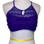 OP  medium purple high neck halter bikini top Photo 1