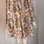 SheIn  Multicolor Paisley Long Sleeve Dress Photo 6