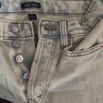 Wild Fable  Super High Rise Straight Jeans Acid Over Dye Lime Green 0 Casual Boho Photo 2